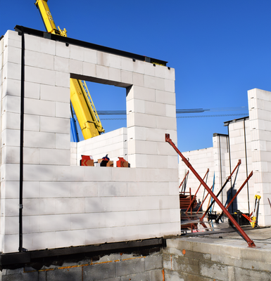 Hotová stavba jedného podlažia