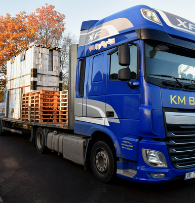 Doprava robotických stien Sendwix