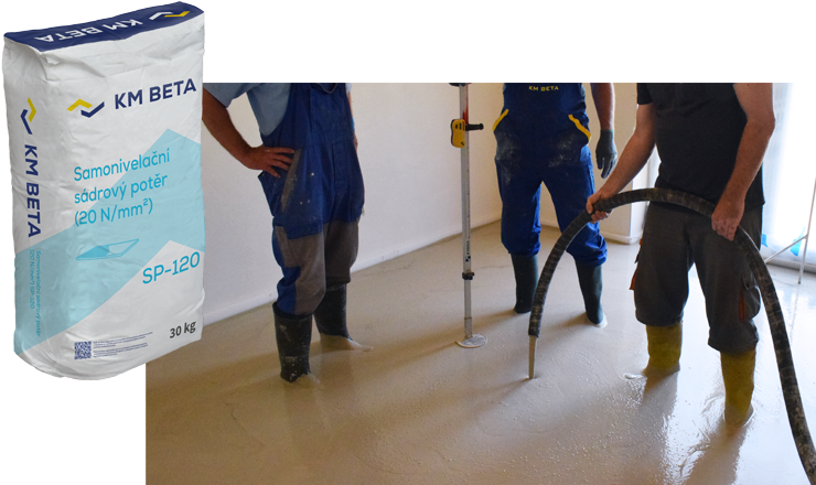 samonivelizačný potrer