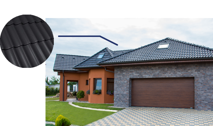 dom so strechou hodonka